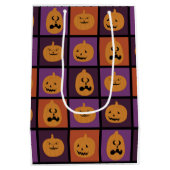Halloween pomkins medium cadeauzakje (Achterkant)