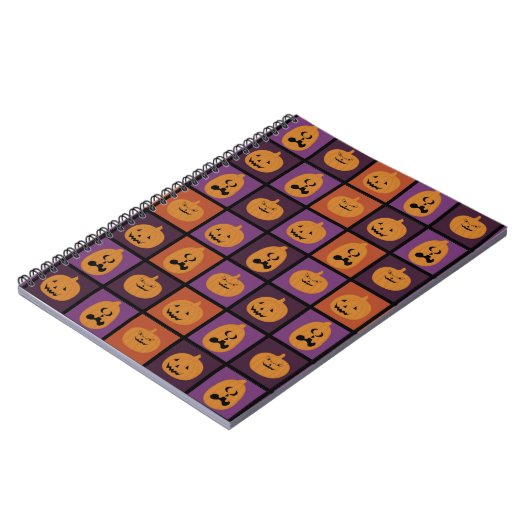 Halloween pomkins notitieboek (Linkerzijde)