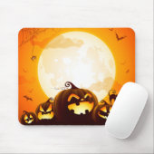 Halloween pomkins onder het poster luiers t.b.v. muismat (Met muis)