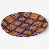 Halloween pomkins papieren bordje (Gekanteld)