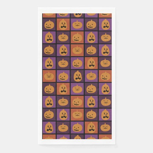 Halloween pomkins servet (Voorkant)