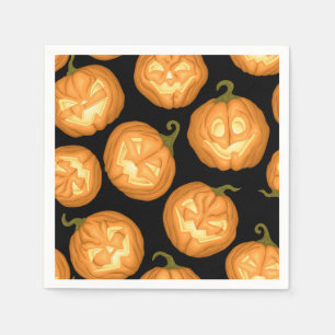 Halloween pomkins servetten
