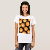 Halloween pomkins t-shirt (Voorkant volledig)