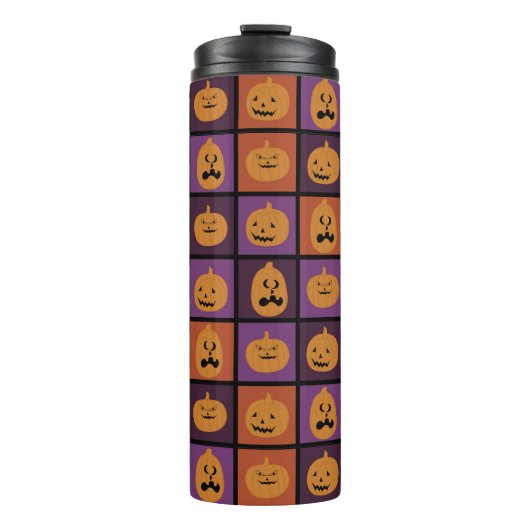 Halloween pomkins thermosbeker (Voorkant)