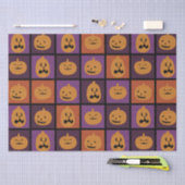 Halloween pomkins tissuepapier (Craft)