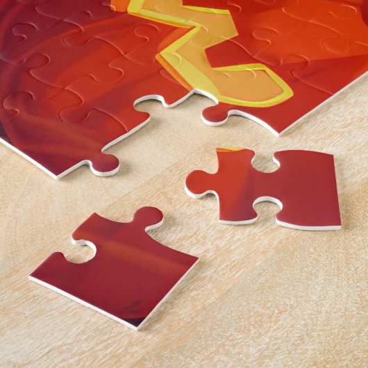 Halloween Pommeranian Vampire Pumpkins eng Legpuzzel (Zijkant)