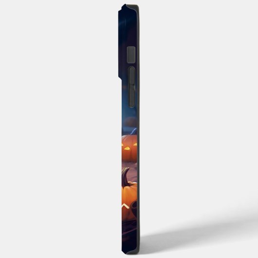 Halloween Pommeren met pompoenen eng Case-Mate iPhone Case (Achterkant / Links)