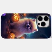 Halloween Pommeren met pompoenen eng Case-Mate iPhone Case (Achterkant (horizontaal))