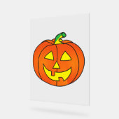 Halloween pompoen        acryl bord (Hoek)