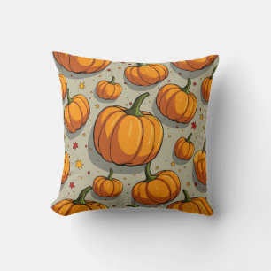 Halloween pompoen afbeelding kussen