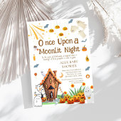 Halloween Pompoen Baby Shower Spoken uitnodiging