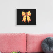 Halloween Pompoen Boog Snoep Mais Canvas Afdruk (Insitu (Woonkamer))