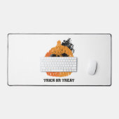 Halloween pompoen bureaumat (Keyboard & Muis)