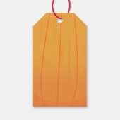 Halloween pompoen cadeau Label Cadeaulabel (Achterkant)