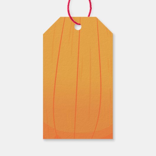 Halloween pompoen cadeau Label Cadeaulabel (Achterkant)