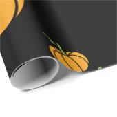 Halloween-pompoen Cadeaupapier (Rol Hoek)