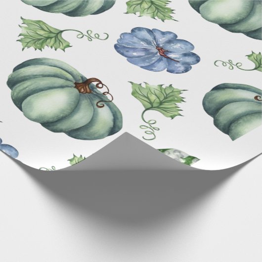 Halloween-pompoen Cadeaupapier (Hoek)