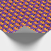 Halloween Pompoen Cadeaupapier (Hoek)