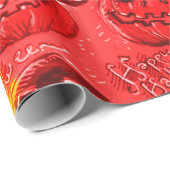 halloween pompoen cadeaupapier (Rol Hoek)