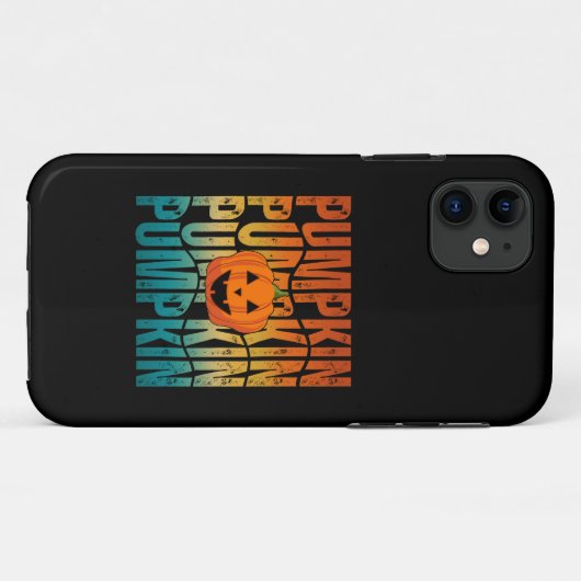 HALLOWEEN POMPOEN Case-Mate iPhone CASE (Achterkant (horizontaal))
