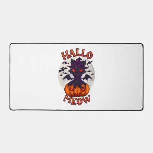 Halloween pompoen Catoween Bureaumat (Voorkant)