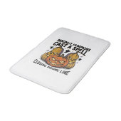 Halloween Pompoen Citaat Maanlicht Jack O Lantern Badmat (Gekanteld)