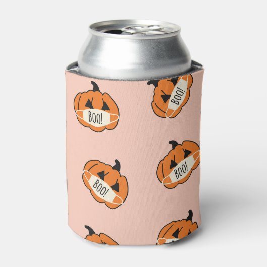 Halloween Pompoen:  Corona Design Blikjeskoeler (Blikje Voorkant)