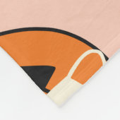 Halloween Pompoen:  Corona Design Fleece Deken (Hoek)