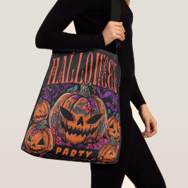 Halloween, Pompoen Coven Bloei, Gotisch Crossbody Tas