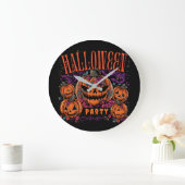 Halloween, Pompoen Coven Bloei, Gotisch Grote Klok (Huis)