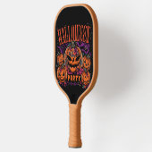 Halloween, Pompoen Coven Bloei, Gotisch Pickleball Paddle (Links)
