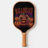 Halloween, Pompoen Coven Bloei, Gotisch Pickleball Paddle (Voorkant)