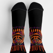 Halloween, Pompoen Coven Bloei, Gotisch Sokken (Top)