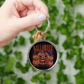 Halloween, Pompoen Coven Bloom, Gotisch Sleutelhanger (Hand)
