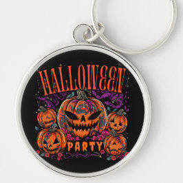 Halloween, Pompoen Coven Bloom, Gotisch Sleutelhanger