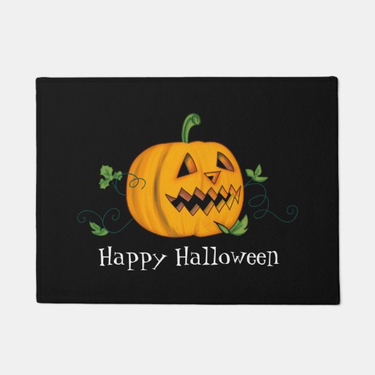 Halloween pompoen deur mat (Voorkant)