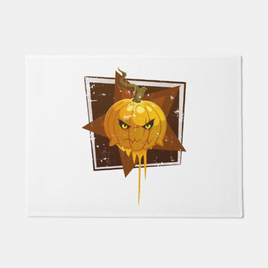Halloween pompoen deurmat (Voorkant)