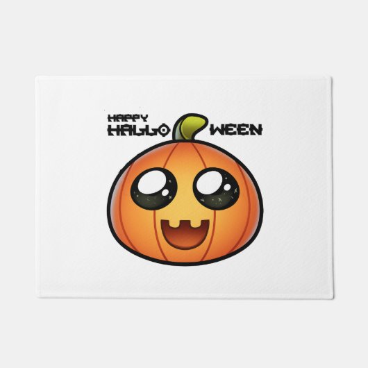 halloween pompoen deurmat (Voorkant)