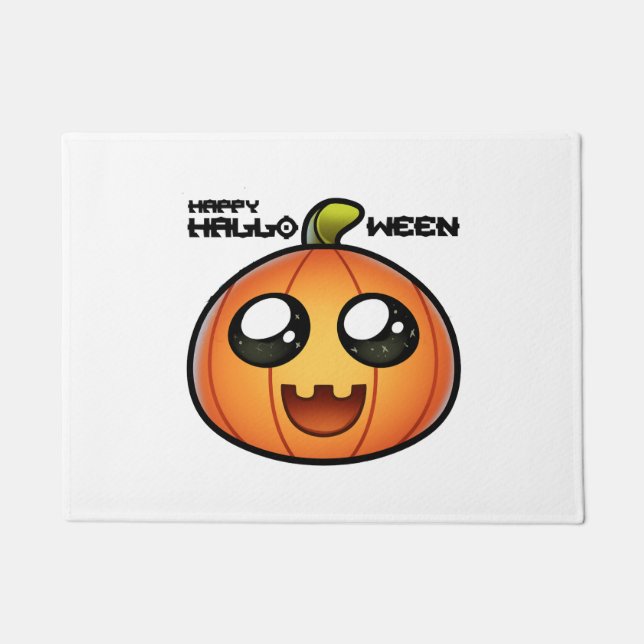 halloween pompoen deurmat (Voorkant)
