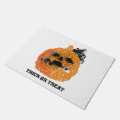 Halloween pompoen deurmat (Schuin)