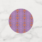 Halloween Pompoen Doodle Naadloos Patroon Confetti (Kleine voorkant)