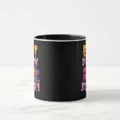 Halloween Pompoen Eet Drink Wees Schrikbarend Mok (Midden)