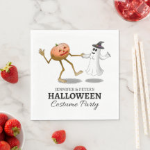 Halloween Pompoen en Geest
