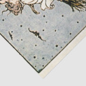  Halloween pompoen en heksen met bezems Tissuepapier (Detail)