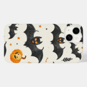 Halloween pompoen en vleermuizen patroon Herfst Case-Mate iPhone Case (Achterkant (horizontaal))