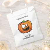 Halloween Pompoen favor zakken Bedankzakje (Geknipt)