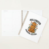Halloween Pompoen Festival Vintage Jack O Lantern Planner (Display)