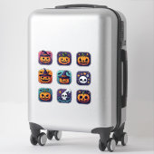 Halloween Pompoen Geest Heks Sticker Set 🎃 (Koffer)