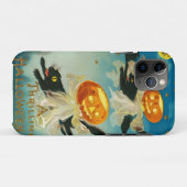  Halloween Pompoen Geesten en Black Cats Case-Mate iPhone Case (Achterkant (horizontaal))