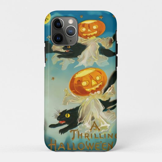  Halloween Pompoen Geesten en Black Cats Case-Mate iPhone Case (Achterkant)